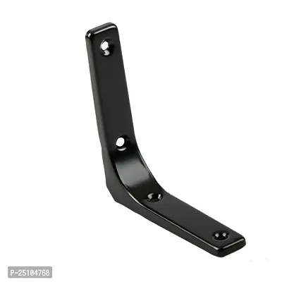 Wmart Heavy Duty Shelf Bracket Wall Hanging Shelve L Shaped Brackets Black 4Inch (79019371WM)-thumb5