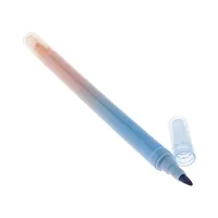 Wmart Fashion Highlighter Double Point Pen Kids Painting Drawing Pen blue orange-thumb2