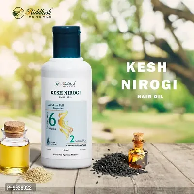 RIDDHISH HERBALS Kesh Nirogi Hair Oil 100ml-thumb0