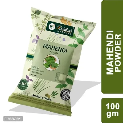 RIDDHISH HERBALS Mahendi Powder 100gm (Pack of 3)