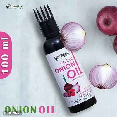 RIDDHISH HERBALS Herbal Onion Oil 120ml-thumb0