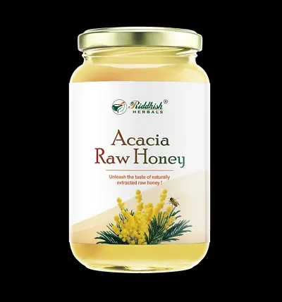Herbals Acacia Raw Honey | Kashmiri Honey | Unprocessed 100% Natural Honey | 500gm.