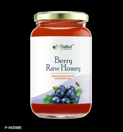 Herbals Berry Raw Honey | Berry Honey | Unprocessed 100% Natural Honey | 500gm.