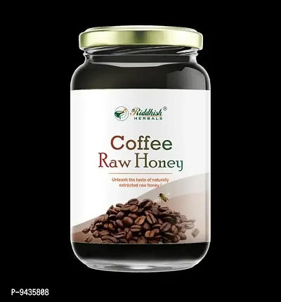 Herbals Coffee Raw Honey | Coffee Honey | Unprocessed 100% Natural Honey | 500gm.-thumb0