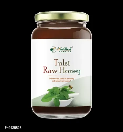 Herbals Tulsi Raw Honey | Tulshi Honey | Unprocessed 100% Natural Honey | 500gm.