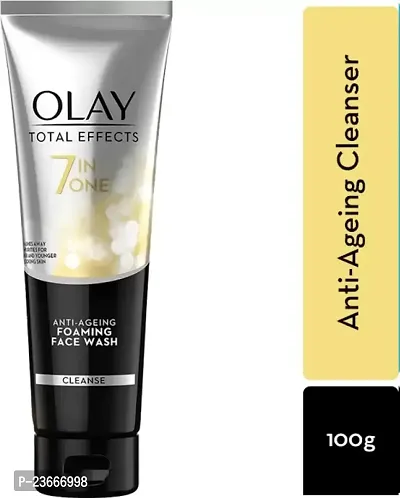 Olay - Total Effect 7in1 Foaming Face Wash Cleanser - 100g-thumb0