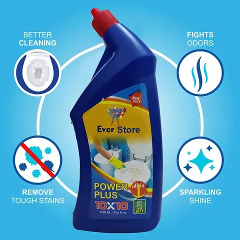 Toilet Cleaner Gel | Eco-Friendly, Non-Toxic | Anti-Viral | Germ guard | No Bleach | Bio-based 1 LITER