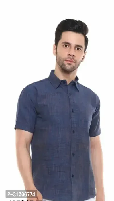 Trendy Cotton Short Sleeve Shirt for Men