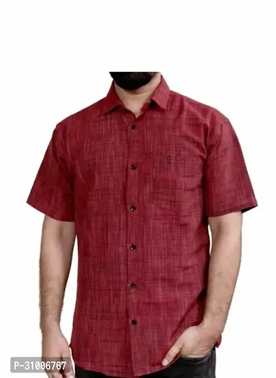 Trendy Cotton Short Sleeve Shirt for Men-thumb0