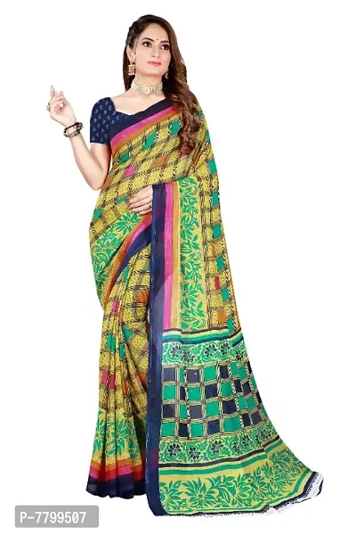 Designer Faux Georgette Saree, Saree Exporters in Surat.