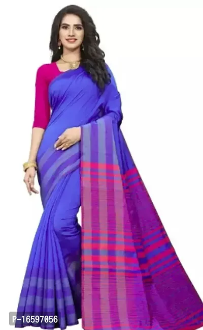 Stylish Silk Saree With Blouse Piece