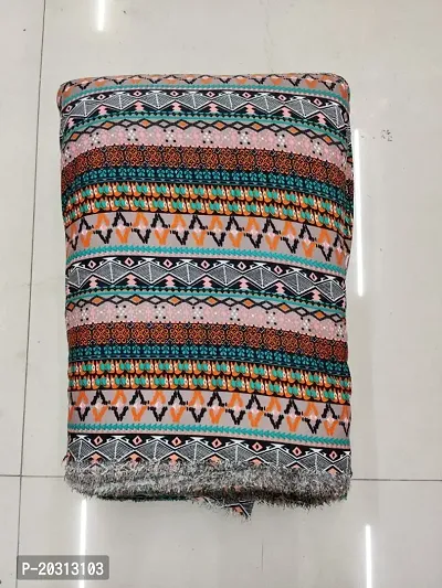 Fancy Crepe Fabric For Women- 5 Meters
