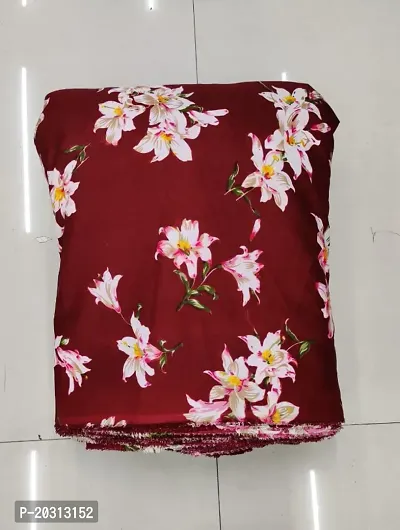 Fancy Crepe Fabric For Women- 5 Meters-thumb0