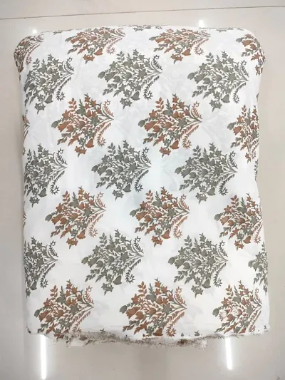 Stylish Crepe Floral Printed Unstitched Fabric