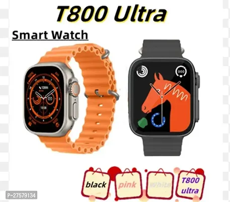 T800 Ultra Biggest Display Smart Watch with Bluetooth Calling Smart Watch Wireless Magnetic Charger Fitness Hd Display Smartwatch-thumb0