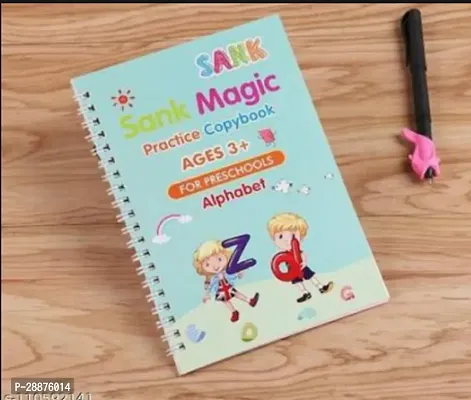 Magic Re-Usable Drawing, Alphabet, Numbers And Math Exercise Books For Children