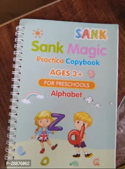 Magic Re-Usable Drawing, Alphabet, Numbers And Math Exercise Books For Children