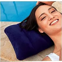 Velvet Air Pillow Cushion Sleeping Bag (Blue) (Pack of 2)-thumb2