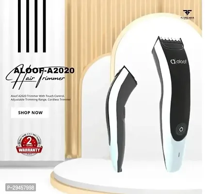 Aloof A2020 Hair Trimmer Professional Hair Trimmer Men's Hair Razor Set Long Hair Trimmer Hair Trimmer Hair Trimmer Hair Trimmer Men with LCD Display 9 Guide Combs Rechargeable *-White-thumb4