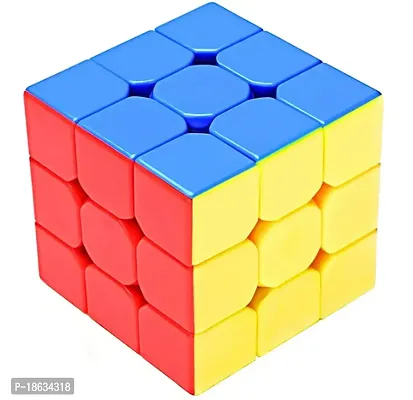 3x3 Cube high speed with Excellent Corner Cutting - Gift for Kids and Adults - Smooth and Fast 3x3 magic cube for Speedcubing Enthusiasts and Beginners alike - Ideal Brain Teaser Puzzle Cube for I-thumb0