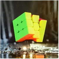 3x3 Cube high speed with Excellent Corner Cutting - Gift for Kids and Adults - Smooth and Fast 3x3 magic cube for Speedcubing Enthusiasts and Beginners alike - Ideal Brain Teaser Puzzle Cube for I-thumb1