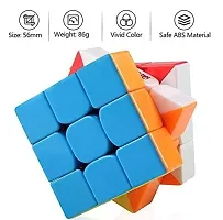 3x3 Cube high speed with Excellent Corner Cutting - Gift for Kids and Adults - Smooth and Fast 3x3 magic cube for Speedcubing Enthusiasts and Beginners alike - Ideal Brain Teaser Puzzle Cube for I-thumb2