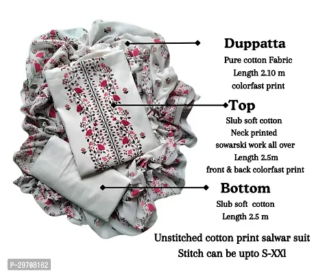 Stylish Printed Dress Material With Dupatta-thumb2