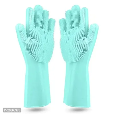 Classic Hand Gloves 1 Pair For Dishwashing-thumb0