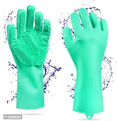 Classic Hand Gloves 1 Pair For Dishwashing-thumb0