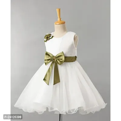 New stylish Green floral Baby Girls Dress/Frocks (GIF)-thumb0