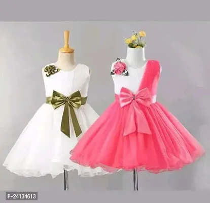 Girls Frocks  Dresses. 2 PCS COMBO (GIF)-thumb0