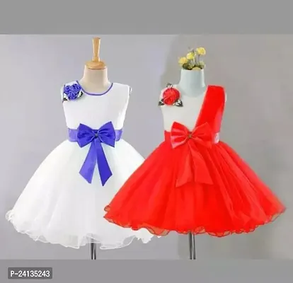 Girls  Frocks  Dresses Pack Of 2 PCS (GIF)