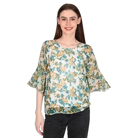 New In Georgette Tops 