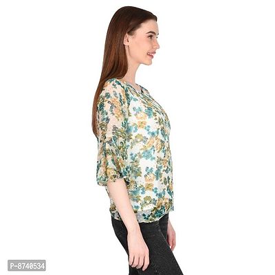 Classic Georgette Printed Top for Women-thumb3