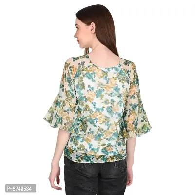 Classic Georgette Printed Top for Women-thumb5