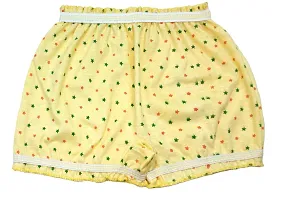 KIDBIRD Pure Cotton Printed Multi-Coloured Bloomer Panties for Girls  Kids (Pack of 6)-thumb3