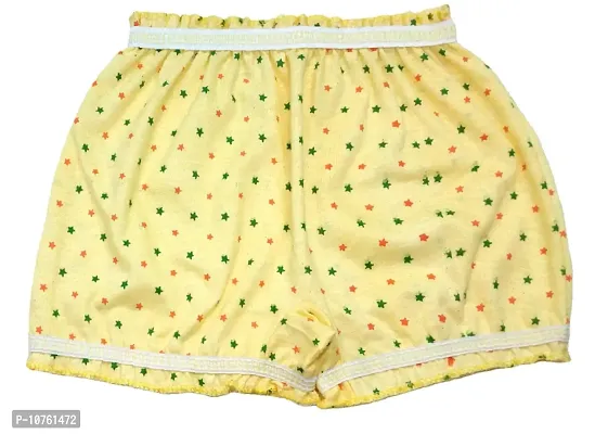 KIDBIRD Pure Cotton Printed Multi-Coloured Bloomer Panties for Girls  Kids (Pack of 6)-thumb4