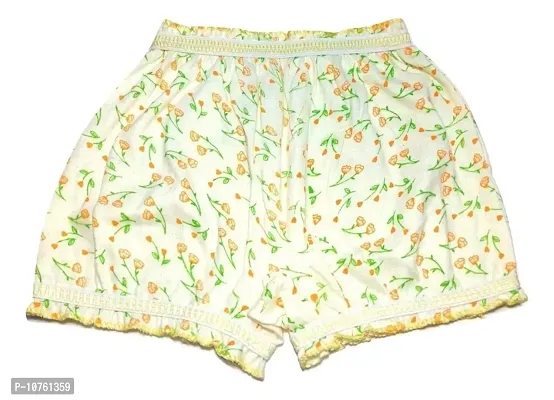 KIDBIRD Girls' Cotton Bloomers (Pack of 6)-thumb3