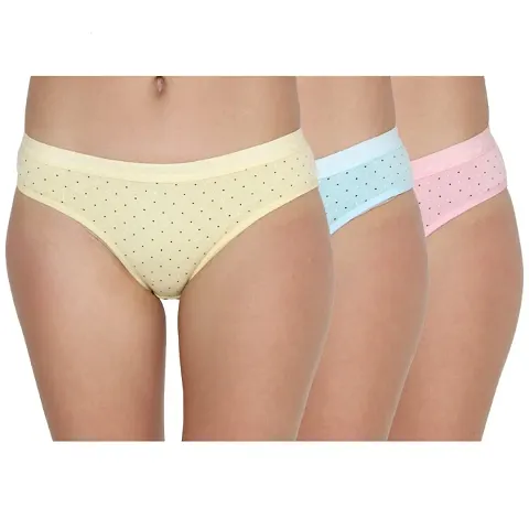 KIDBIRD Bexzzor Women's Hipsters Panties (Pack of 3)