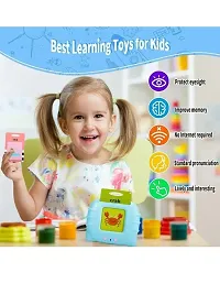 Flash Card For Kids Talking English  Words Flash  Cards Preschool Electronic Reading Early Talking Flashcard Toy  For Kids -112 pcs Card-thumb3