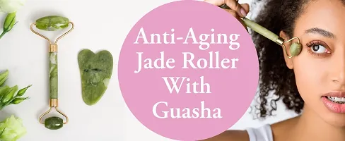 Jade Roller Facial Massager And Gua Sha Tool-thumb3