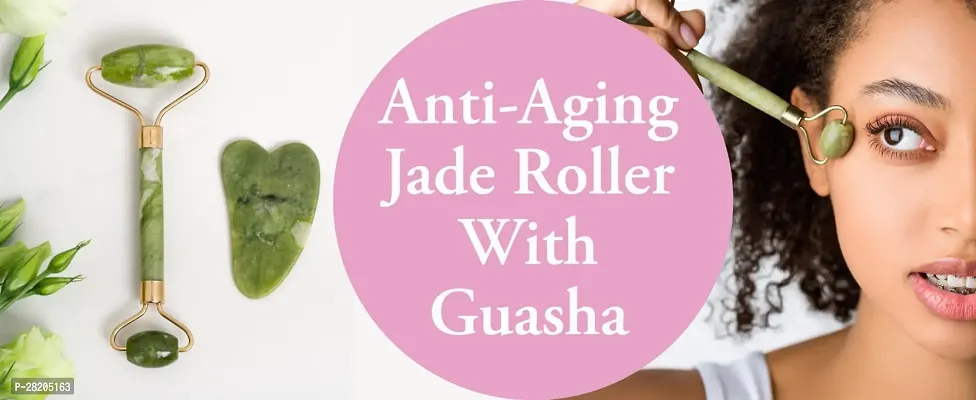 Jade Roller Facial Massager And Gua Sha Tool-thumb4