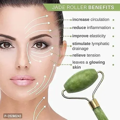 Jade Roller Facial Massager And Gua Sha Tool-thumb2