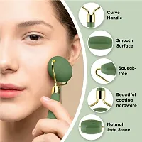 Jade Roller Facial Massager And Gua Sha Tool-thumb1