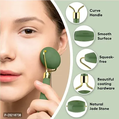 Jade Roller Facial Massager And Gua Sha Tool-thumb2