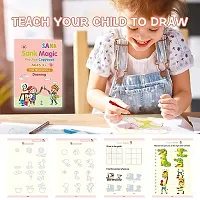 Magic Practice Copybook, (4 Book + 10 Refill) Number Tracing Book for Preschoolers with Pen-thumb2