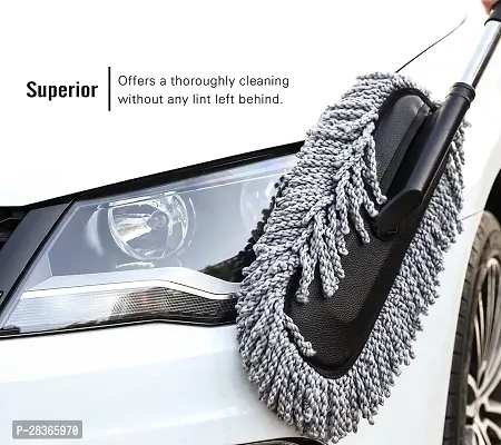 Super Soft Microfiber Duster Exterior with Extendable Handle-thumb3