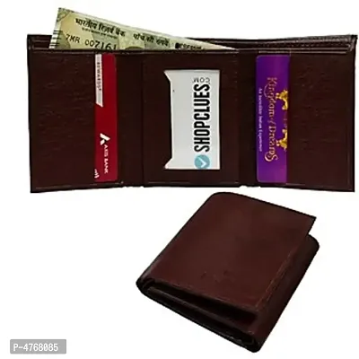 Trendy Stylish Three Fold Wallet for Men-thumb0