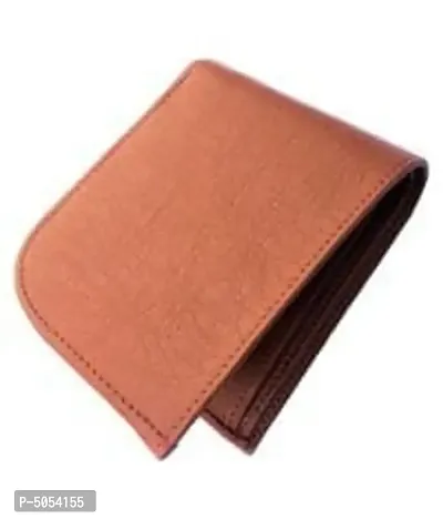 Trendy Stylish PU Two Fold Wallet for Men