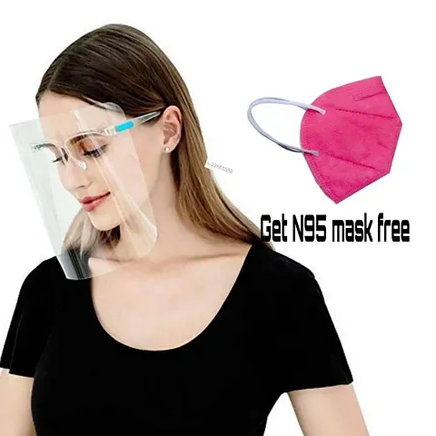 Buy1 Get 1 Face Mask & Face Shield Combo